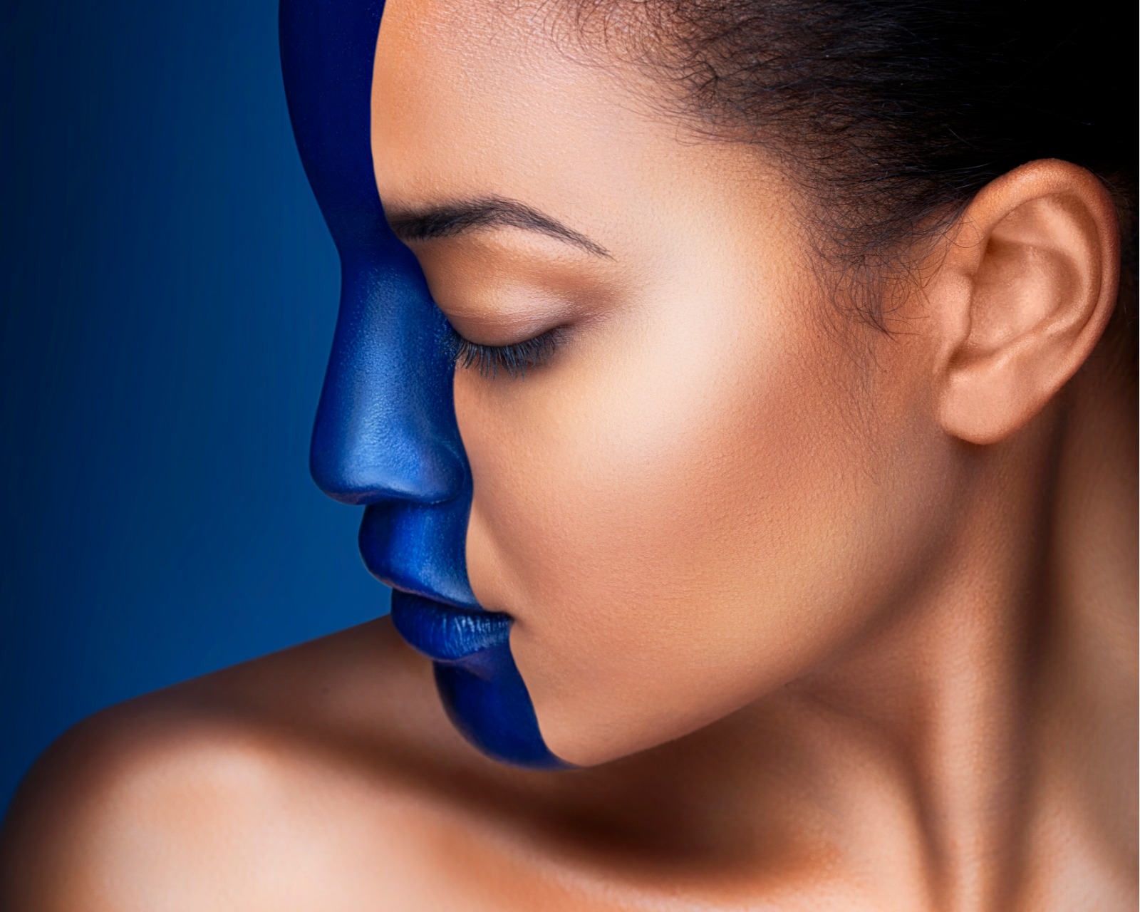 Beauty, Photography, Portrait, woman, Face, Paint